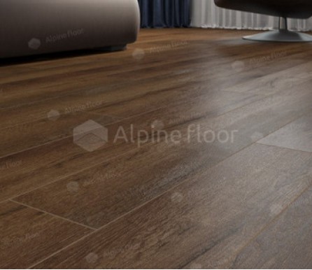 SPC ламинат Alpine Floor Premium XL Дуб шоколадный ABA ECO 7-18